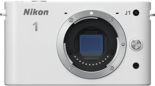 Nikon ミラーレス一眼カメラ Nikon 1 J1 ホワイト ボディ(品)