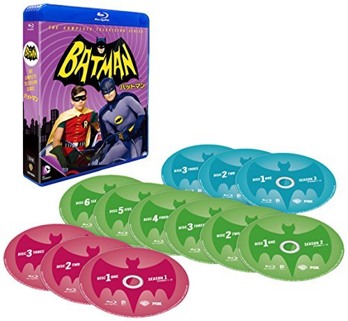 バットマン TV 1st～3rdシーズン ブルーレイ全巻セット（12枚組） [Blu-ray](品)