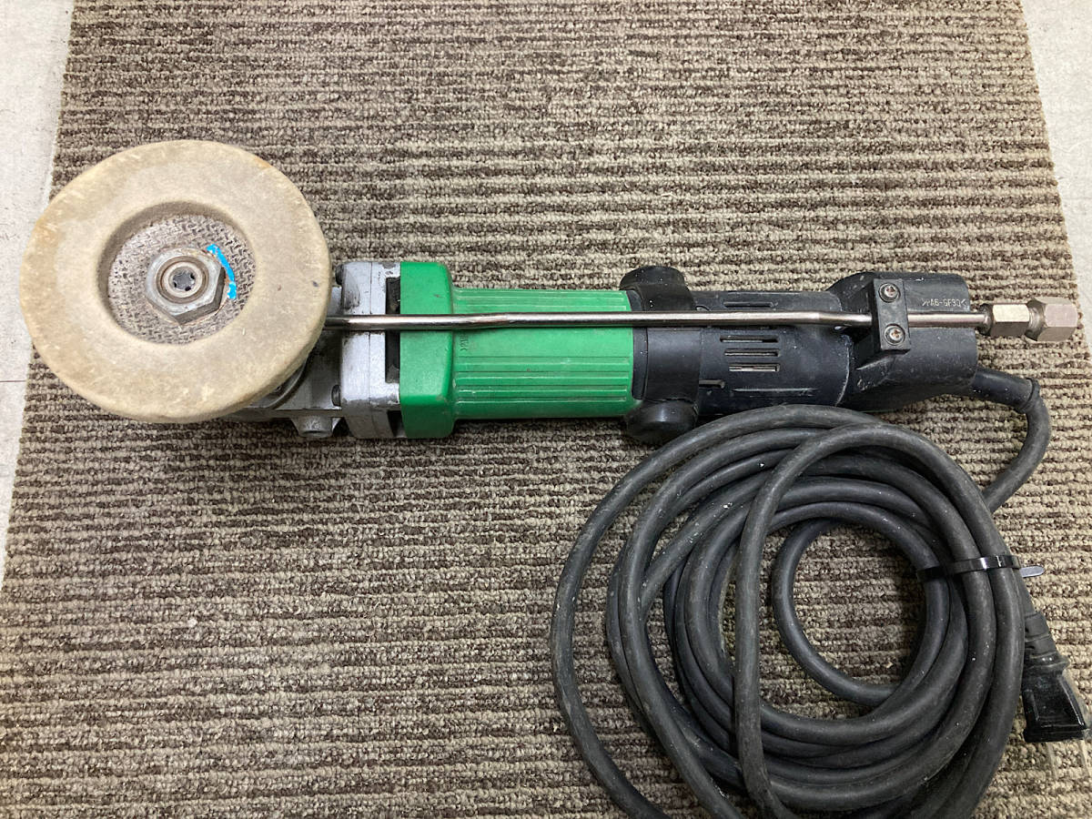 ⑧ HITACHI 日立 FUCHIOKA フチオカ 電子パワーポリッシャ F-V 石材用 電動工具 ⑧ HITACHI 日立 FUCHIOKA フチオカ 電子パワーポリッシャ F-V 石材用 電動工具