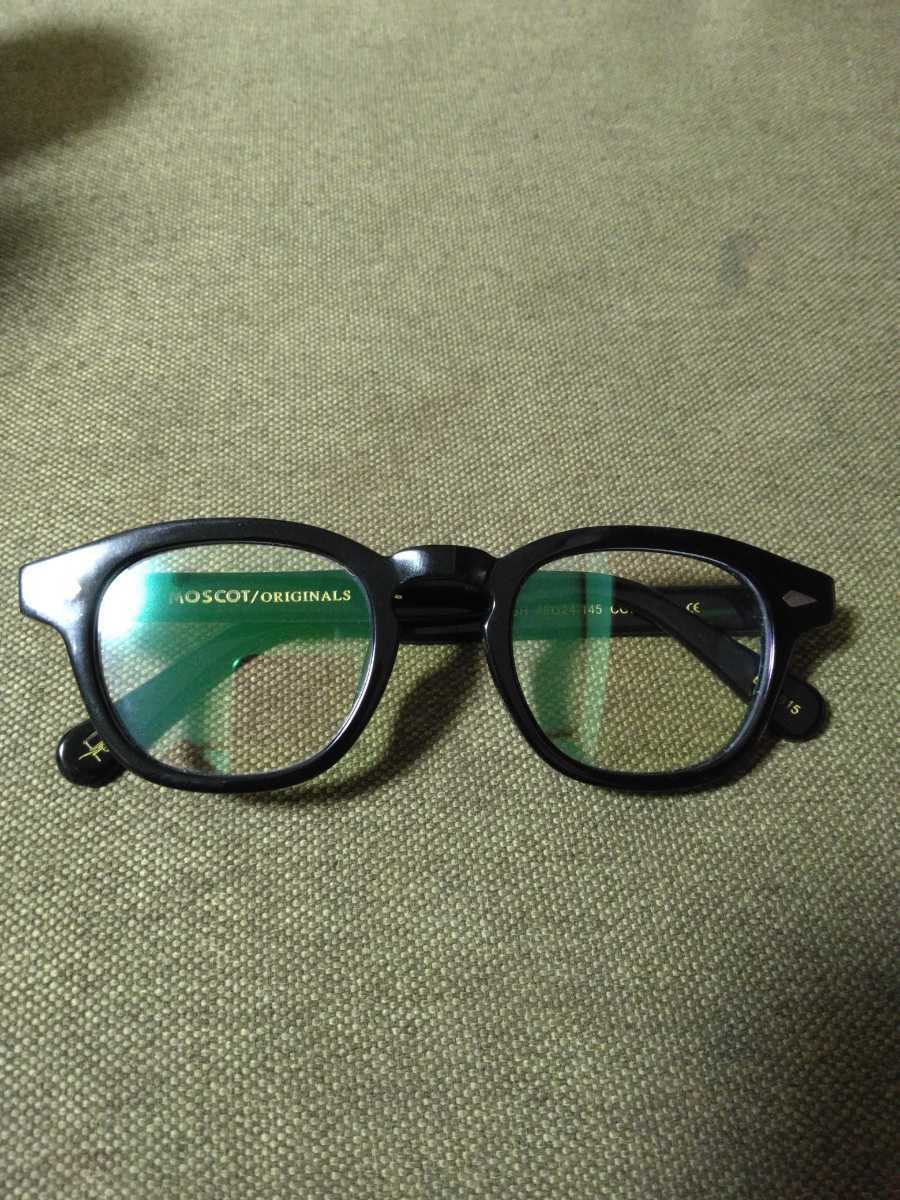 MOSCOT モスコット LEMTOSH 4624-145 ブラック メガネ 眼鏡 メンズ レディース