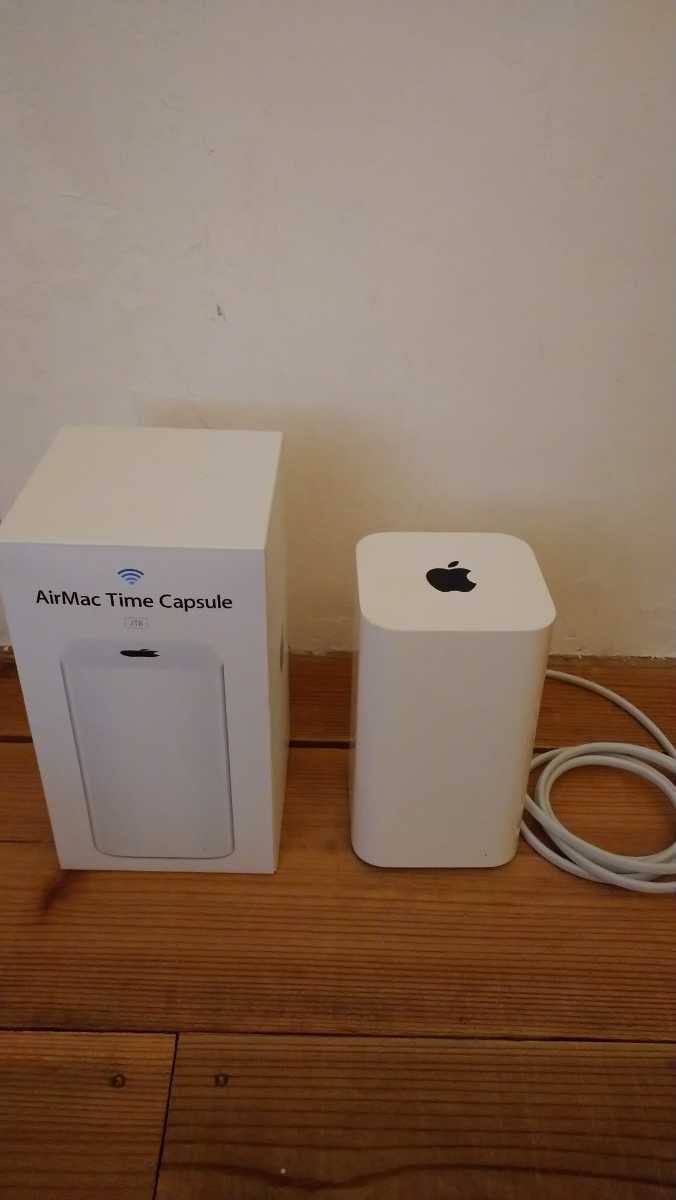 Apple AirMac Time Capsule 2TB ME177J/A A1470 中古品_画像1