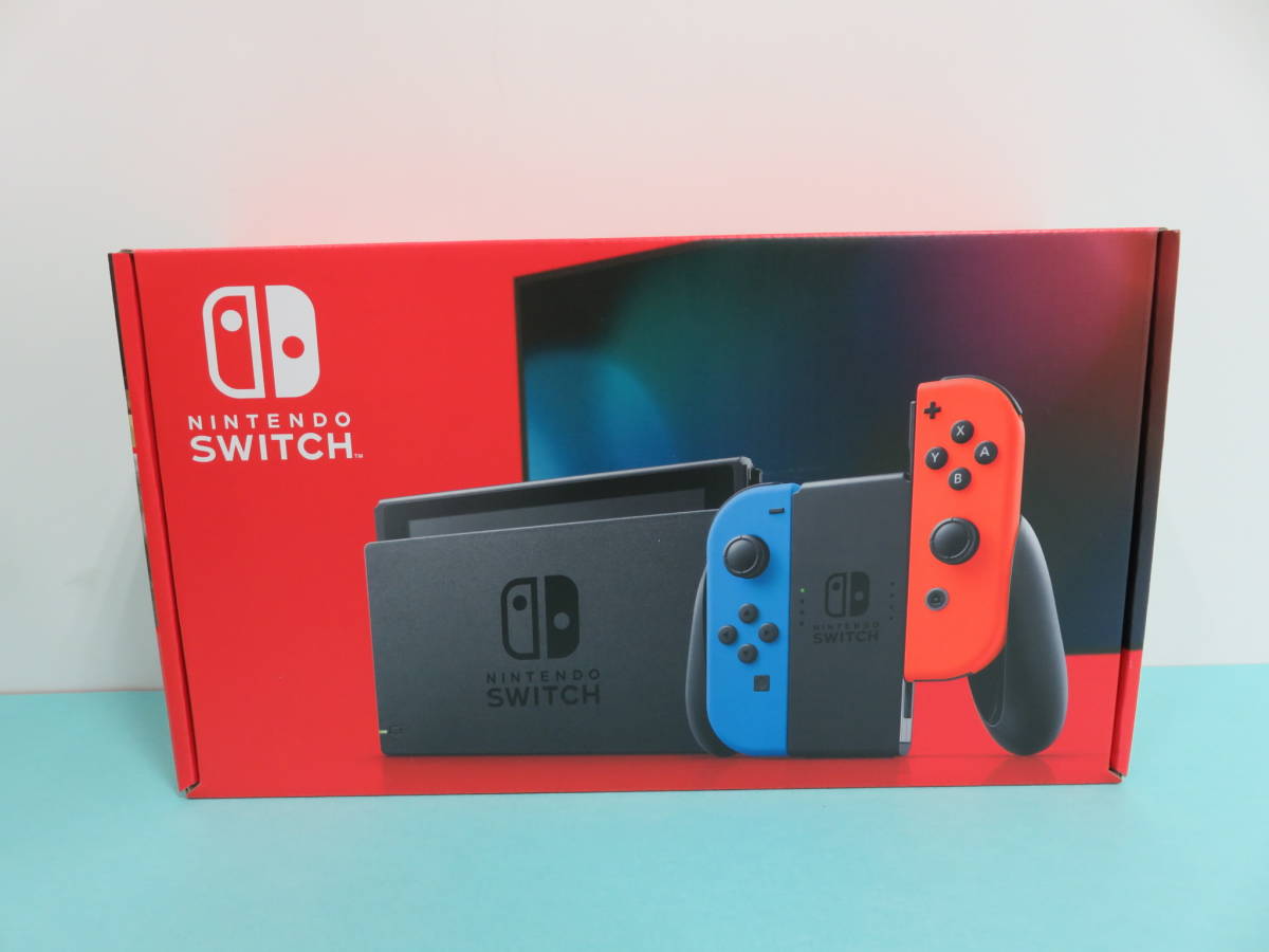 Nintendo Switch ニンテンドー スイッチ本体 ネオンブルー/ネオン