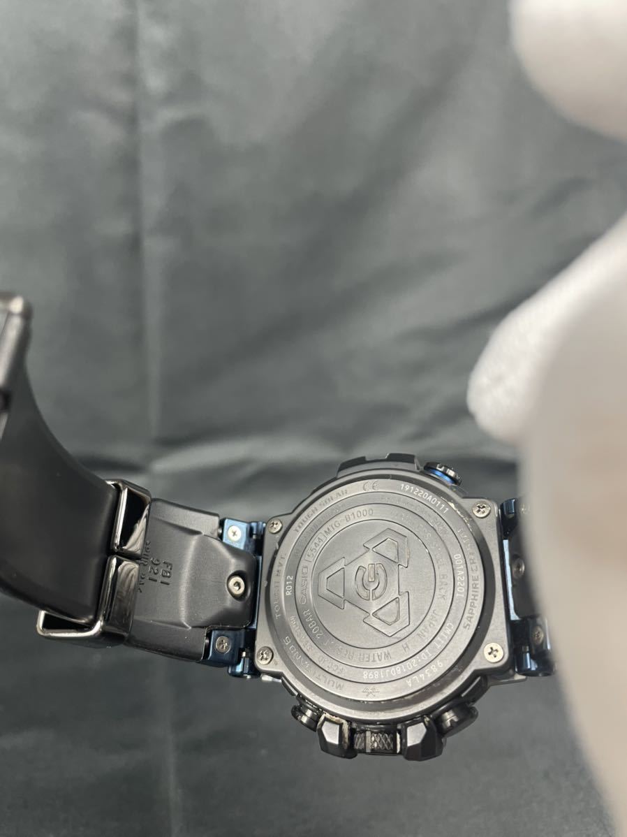 29115円 新色 CASIO G-SHOCK MTG-B1000XB-1AJF 中古美品 29115円 新色 CASIO G-SHOCK MTG-B1000XB-1AJF 中古美品