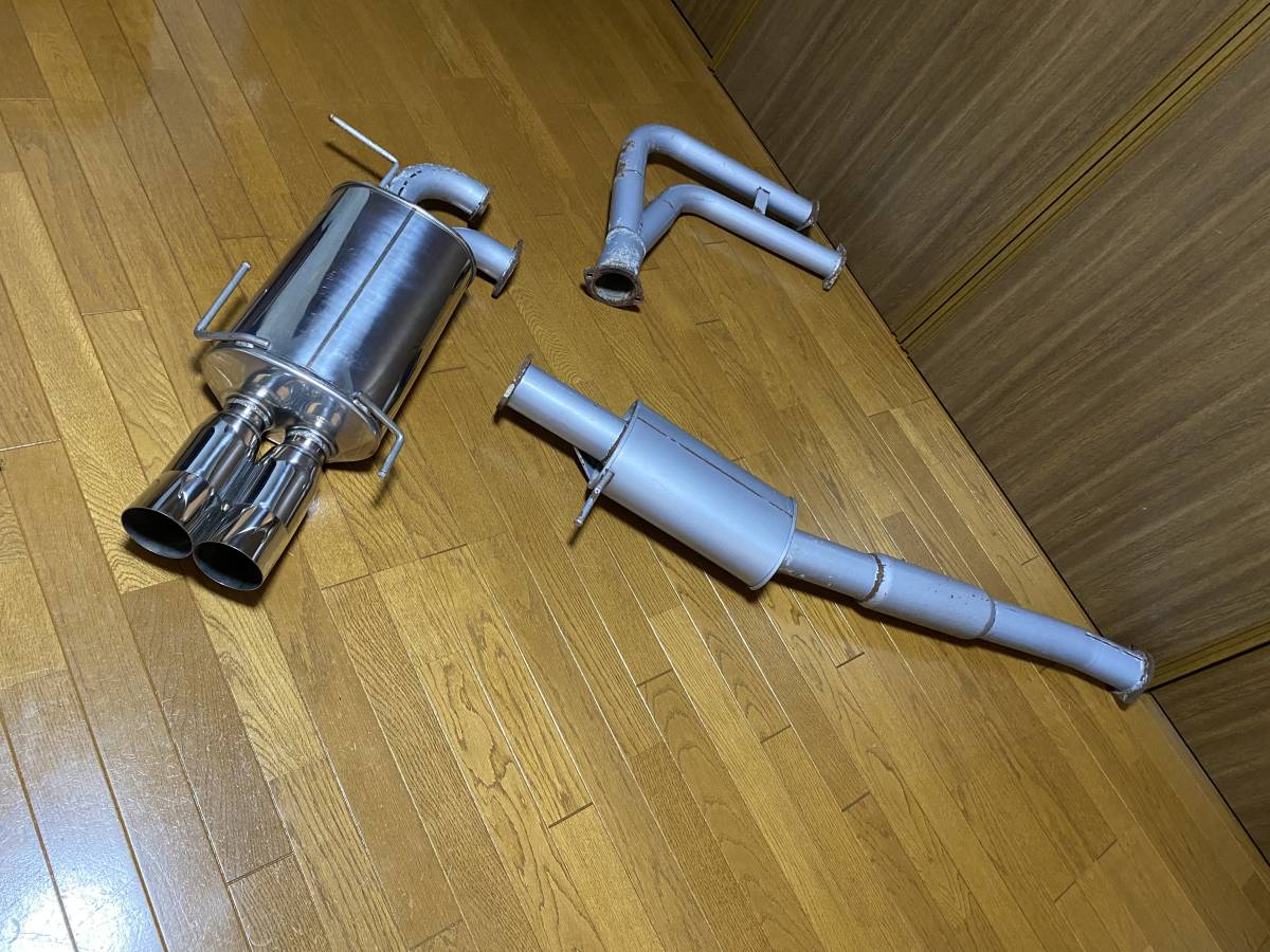 Y31 グロリア セドリック フルストレートマフラー 卓抜 - パーツ Y31 グロリア セドリック フルストレートマフラー 卓抜 - パーツ