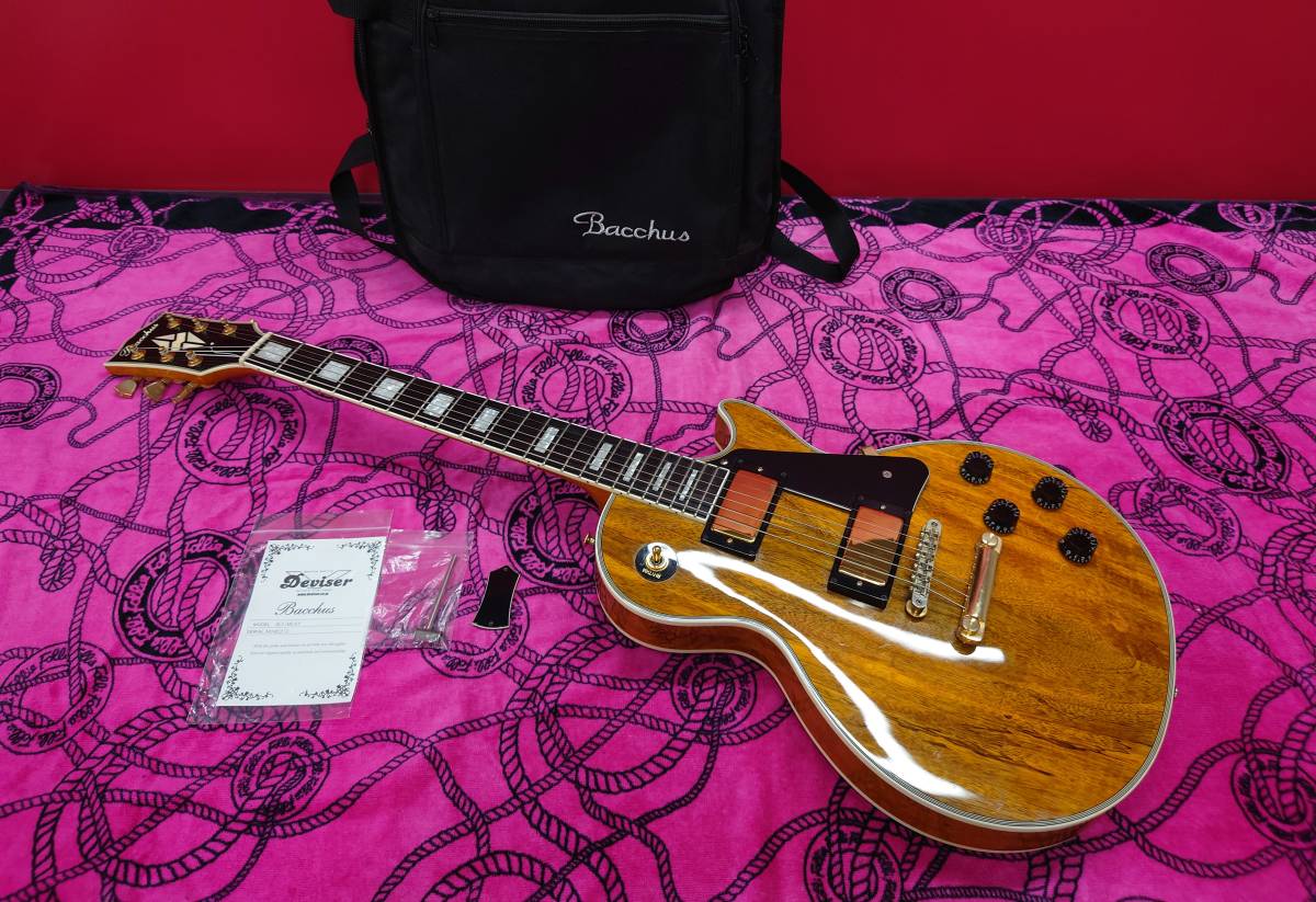 希少! マンゴーウッド! BACCHUS Mango Wood BLC-MG KY Les Paul