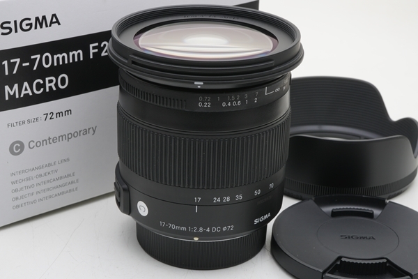 フジヤカメラ】難有り品 SIGMA 17-70mm F2.8-4 DC MACRO OS HSM