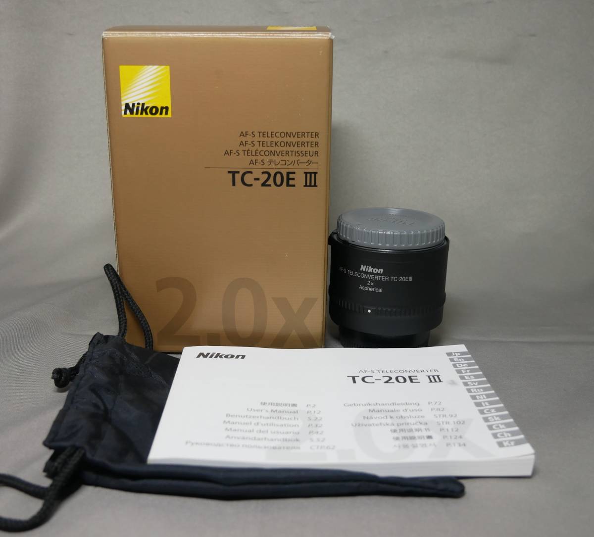 動作確認済み Nikon TC-20E III AF-S テレコンバーター richproducts