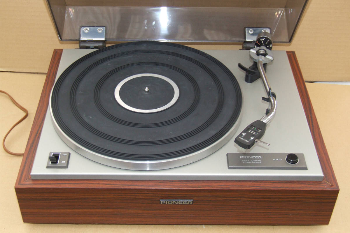 Yahoo!オークション - PIONEER レコードプレーヤー ES-PL 50Hz Yahoo!オークション - PIONEER レコードプレーヤー ES-PL 50Hz