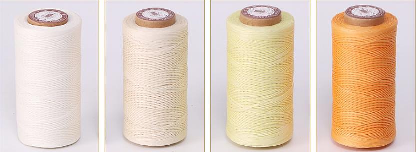 蝋引き糸ワックスコード カラフル 36色セット ろう引き糸 　各50ｍ　 レザークラフト　マクラメ編み　ロウ　日本全国送料無料
