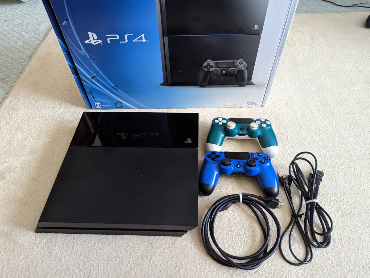 PS4本体 CUH-1000A ジェットブラック 500GB プレステ4 難あり