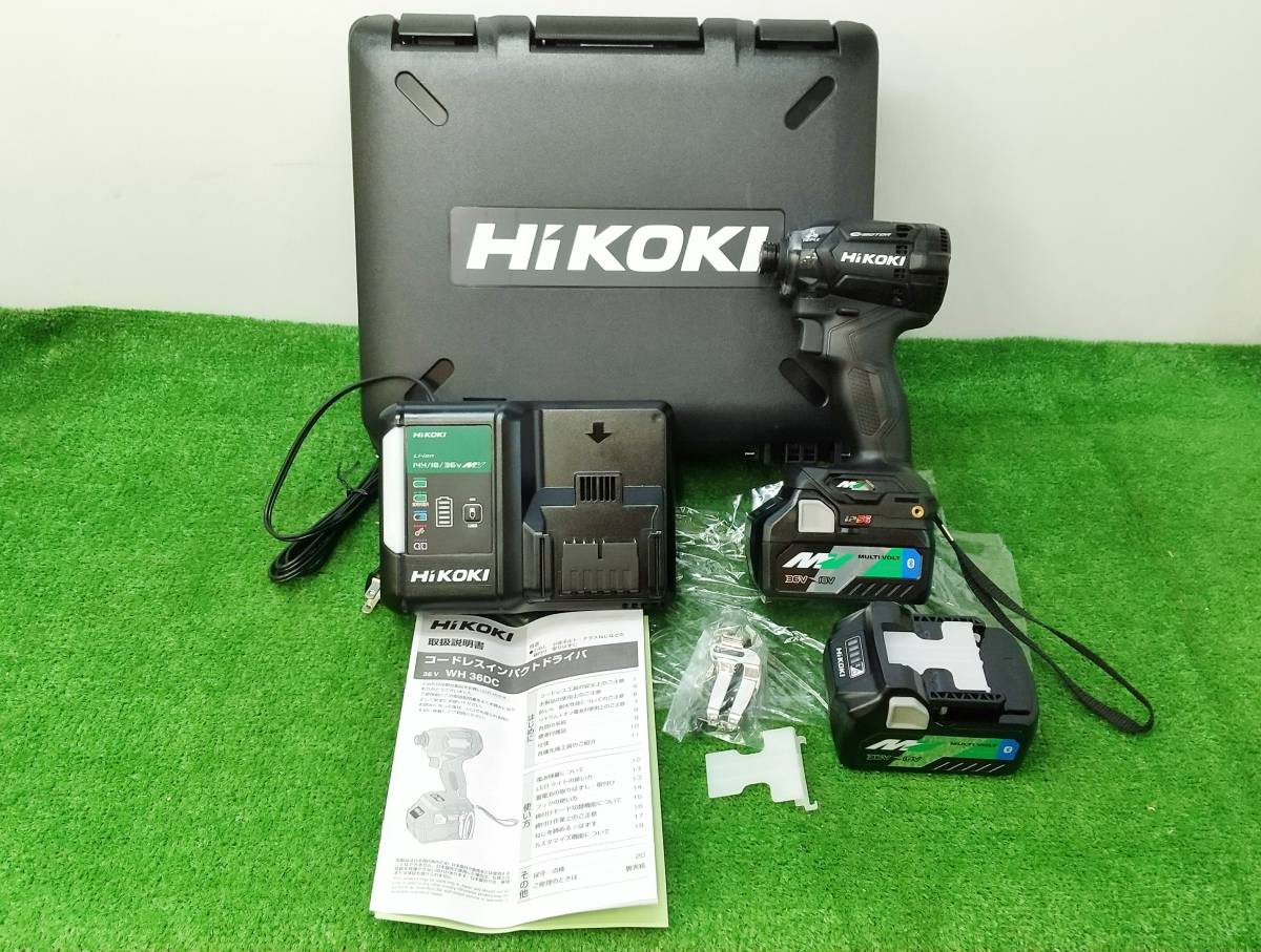 未使用 HiKOKI ハイコーキ 旧日立工機 36V コードレスインパクト