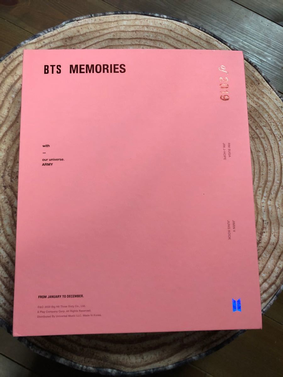 BTS Memories 2019 DVDとフォトブック　日本語字幕あり　公式