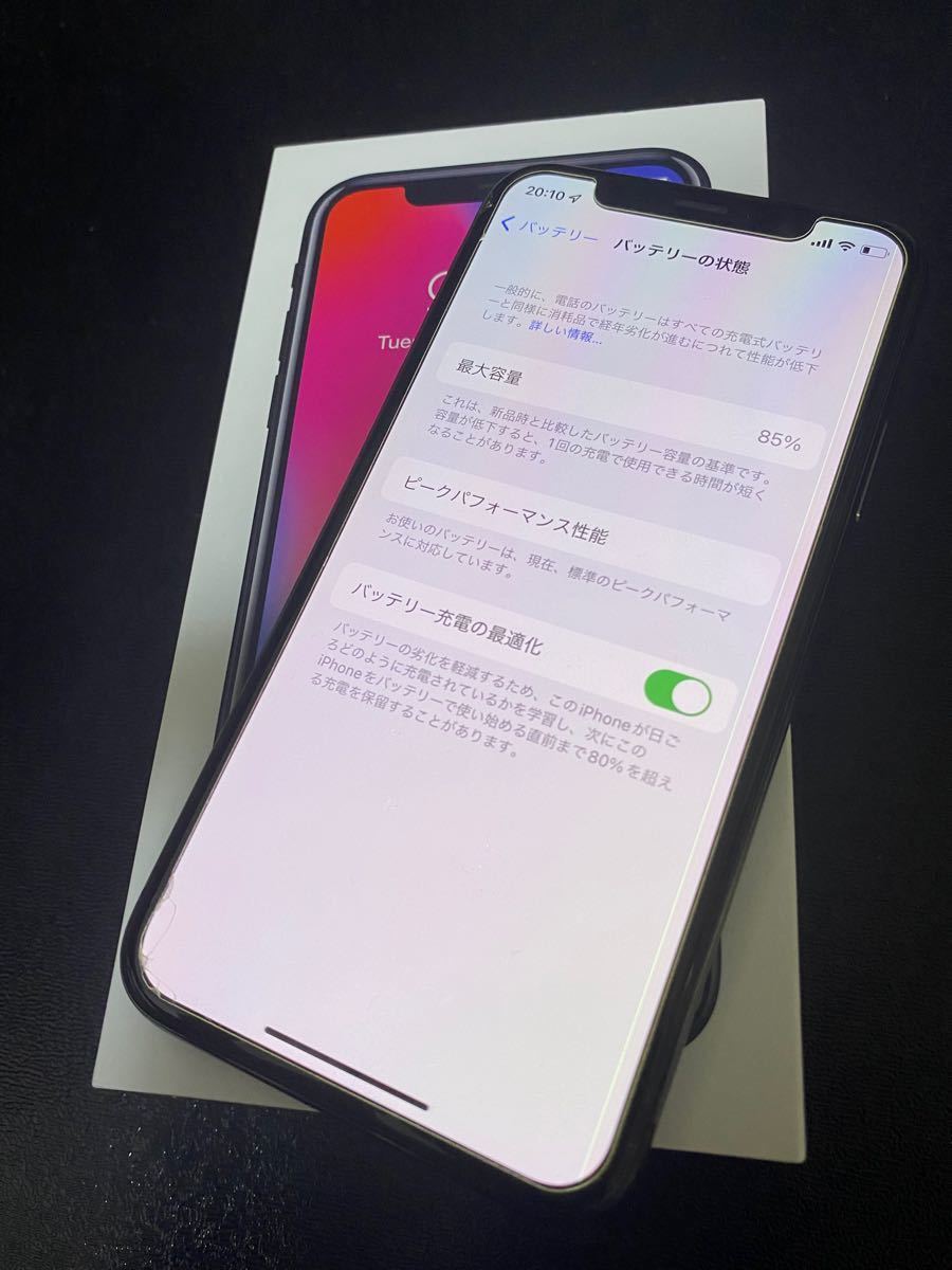 超人気 iPhone X iPhoneSE3 94643 Space レッド SIMフリー 中古品 Gray