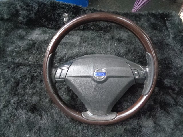 Volvo XC90 2.5TAWD CB5254W original wood leather combination steering gear steering wheel 