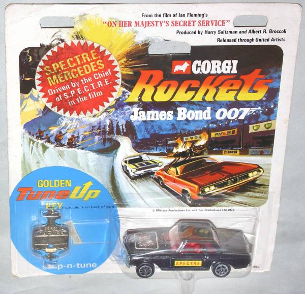 Corgi Rockets 女王陛下の007 スペクター メルセデスベンツ280SL Corgi Rockets 女王陛下の007 スペクター メルセデスベンツ280SL