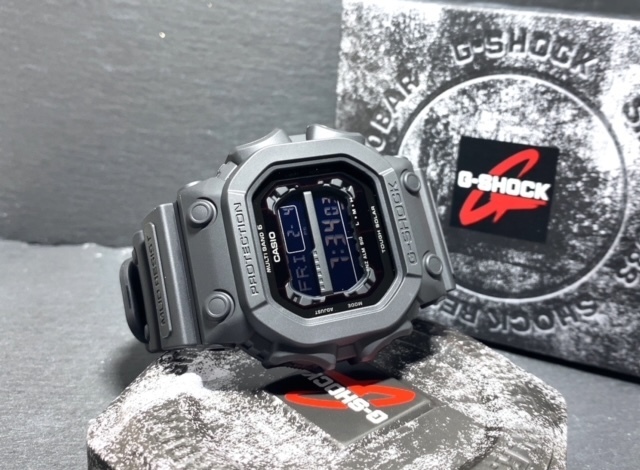新品 CASIO カシオ 正規品 G-SHOCK ジーショック Gショック 腕時計 多機能腕時計 デジタル腕時計 ソーラー 電波 マット ブラック スクエア_画像6