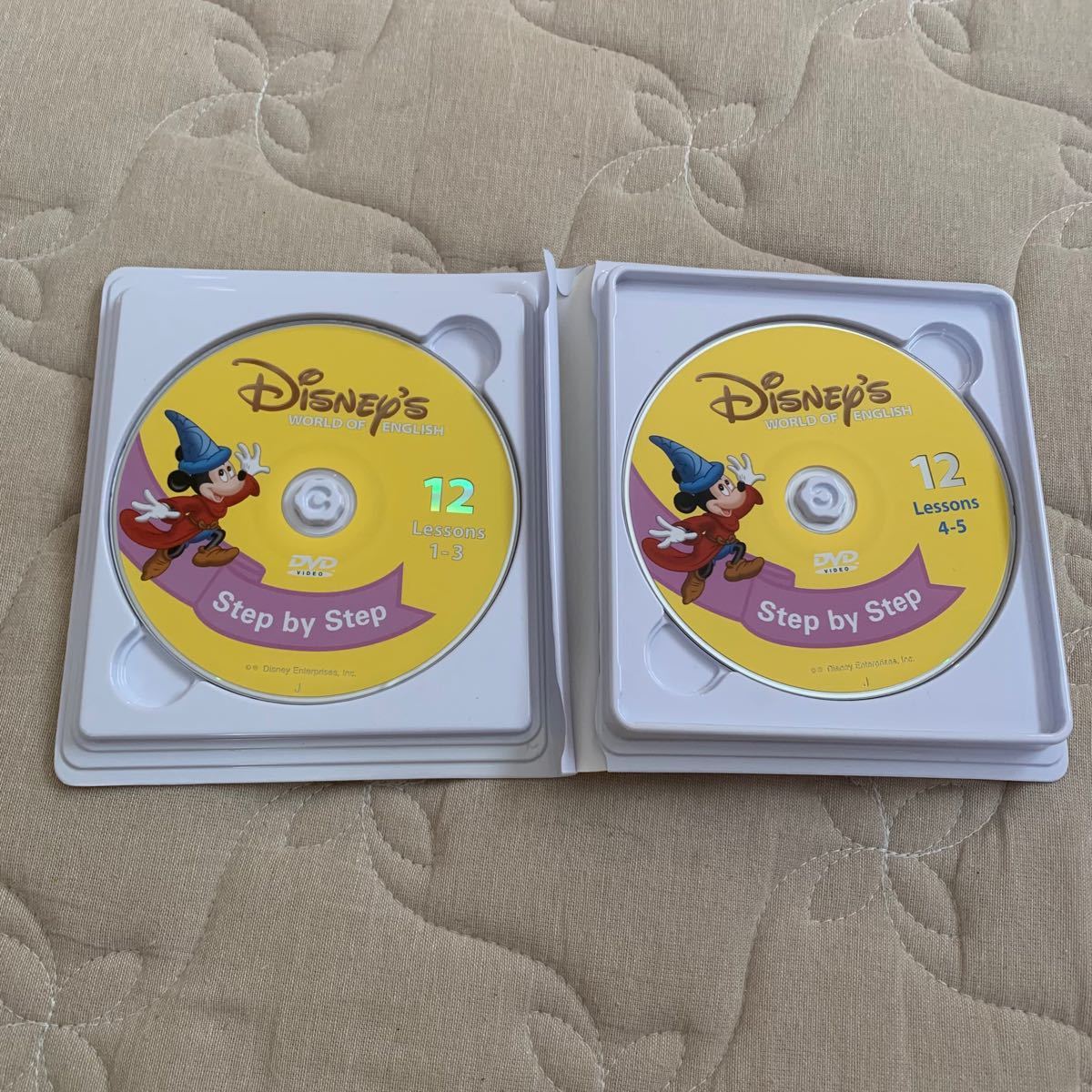 期間限定キャンペーン ディズニー 英語 システム DVD STEPbySTEP 12巻