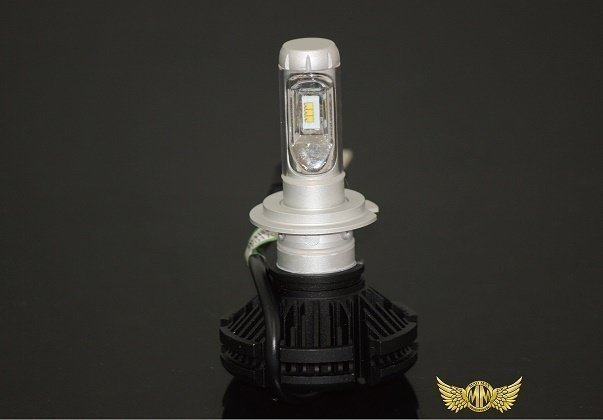 MADMAX バイク用品 X3 LED H7 ヘッドライト フォグランプ 防水 12V/24V 6500K 1個入りバルブ CBR400R CBR600RR CBR929RR【送料800円】_画像1