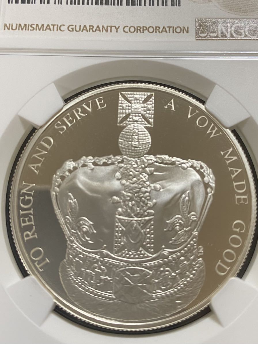 2013年 イギリス クラウンジュエル 5ポンド 銀貨 NGC PF69UC-