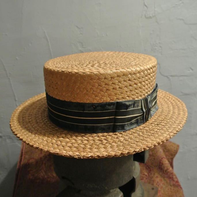 30s Vintage stetson The Special boater hat 7ヴィンテージ