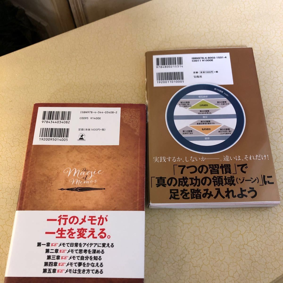 メモの魔力 + マンガでわかる7つの習慣 まんがでわかる7つの習慣