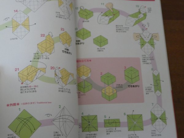 １年中楽しむ かわいい実用おりがみ 日常生活を彩る,かわいくて使える折り紙 山口真 送料185円_画像6