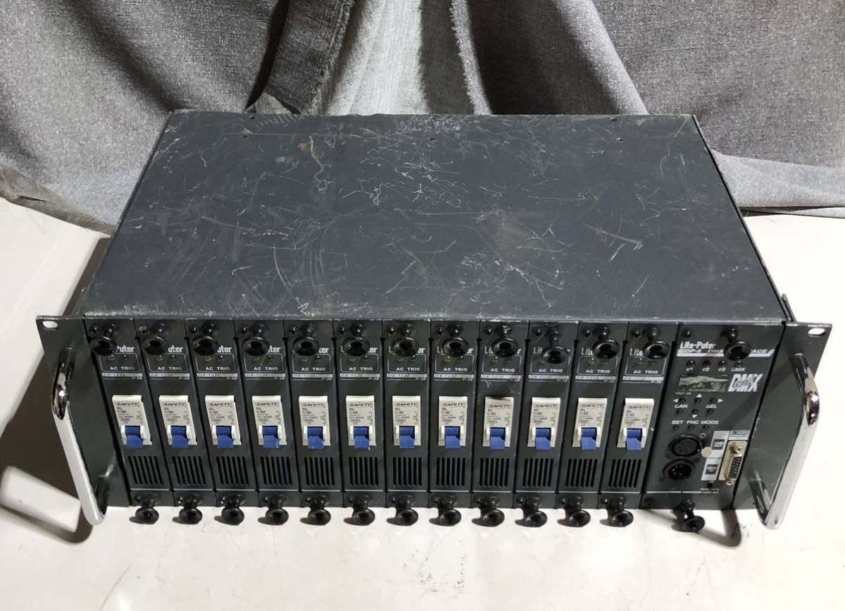 Lite-puter DP5 DX-1230 舞台照明 DMX 調光ユニット ジャンク品