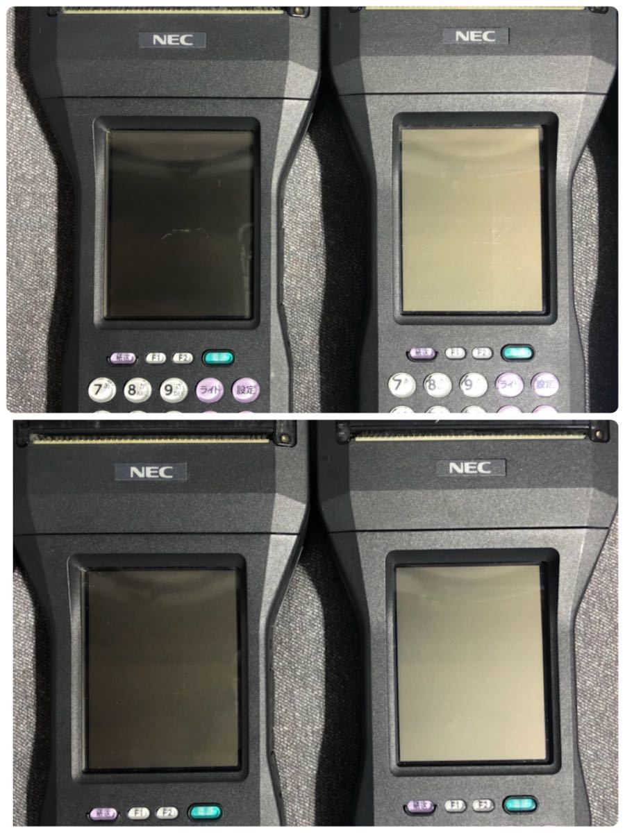 NEC ハンディターミナル TOUGHPRO PW-HT01-01S3 3台セット NEC ハンディターミナル TOUGHPRO PW-HT01-01S3 3台セット