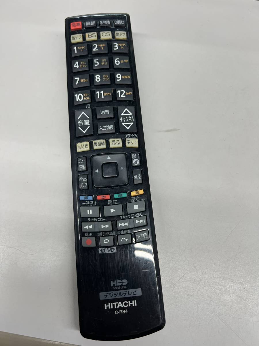 【RL-5-36】FUNAI 純正 テレビリモコン NF032JD ジャンク品 テレビリモコン_画像4