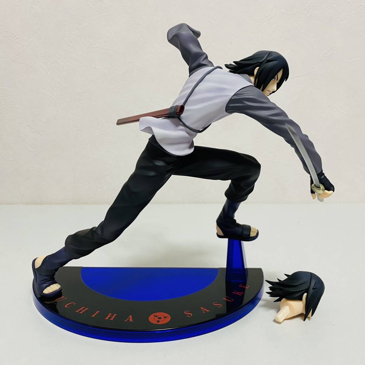 【税込?送料無料】 【美品】MegaHouse メガハウス フィギュア うちはサスケ MOVIE- THE -NARUTO LAST THE ボルト BORUTO G.E.M.シリーズ NARUTO