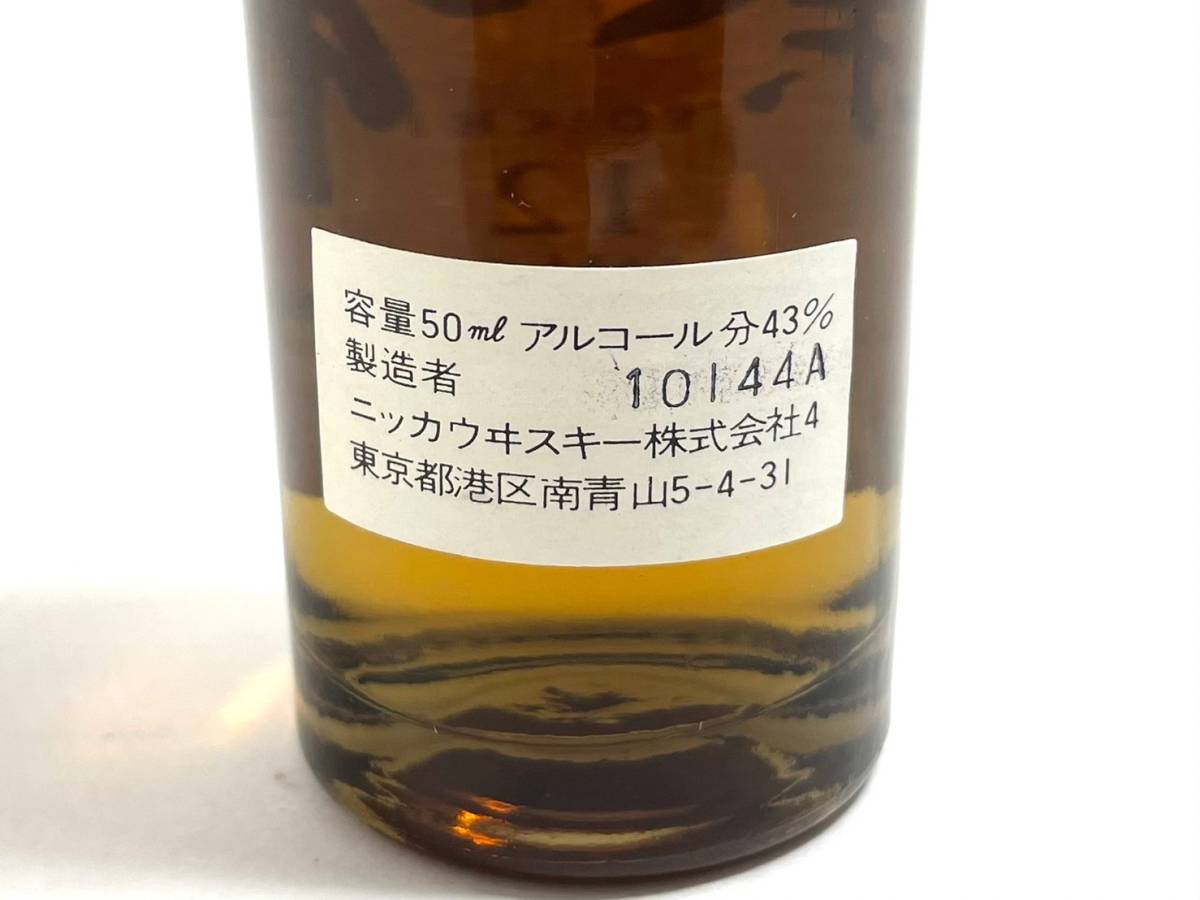 □(12)【未開栓】NIKKA/ニッカ シングルモルト 余市 12年 50ml 43