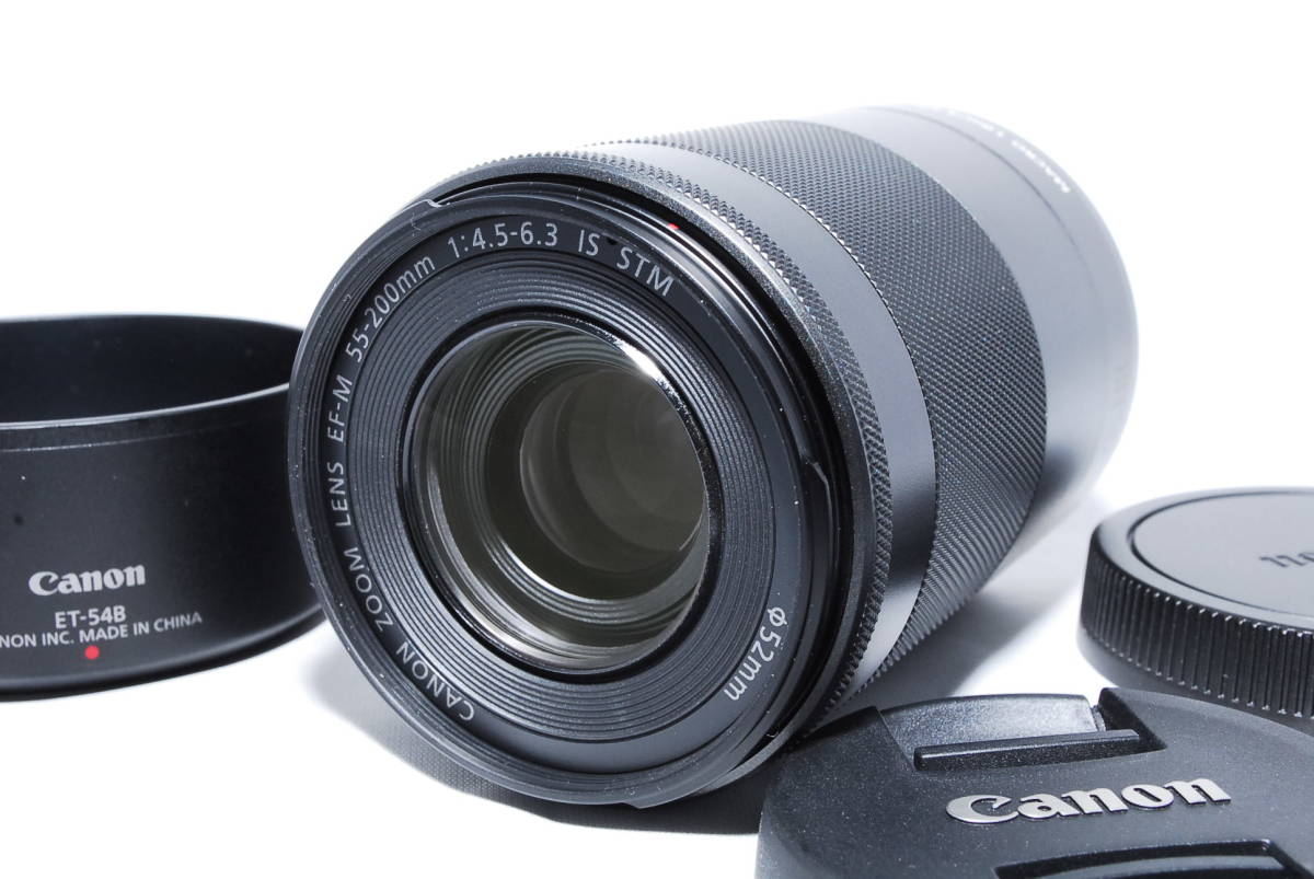 ☆新品級☆ Canon キャノン EF-M55-200mm F4.5-6.3 IS STM #214 www