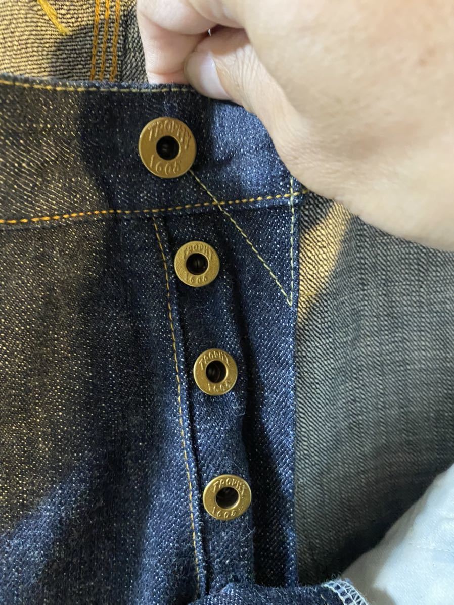 THE SPEEDWAY W-KNEE DENIM INDIGO KRAFTY TROPHY CLOTHNG ダブルニー