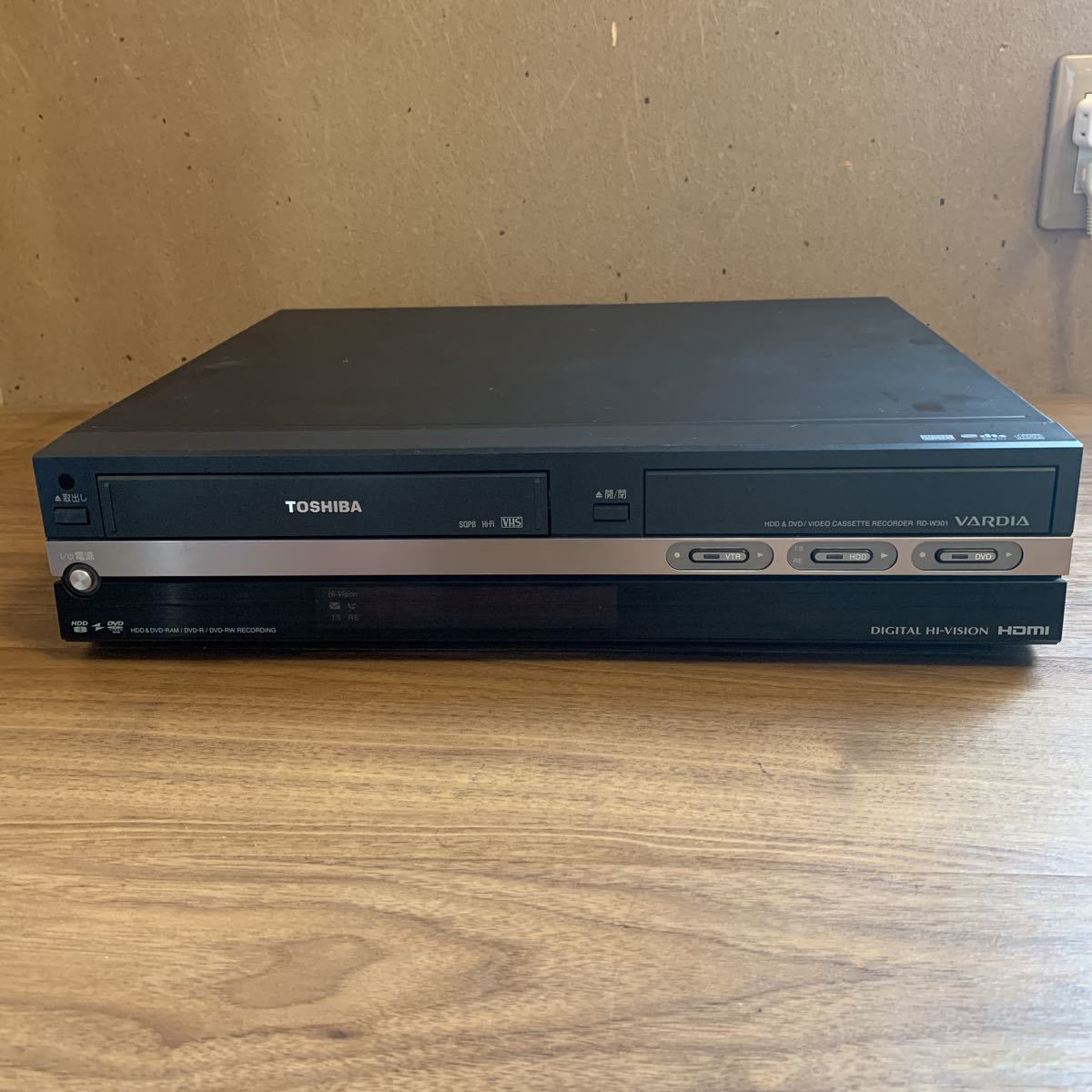 SALE/76%OFF】 TOSHIBA RD-W301 VARDIA 東芝 ビデオレコーダー