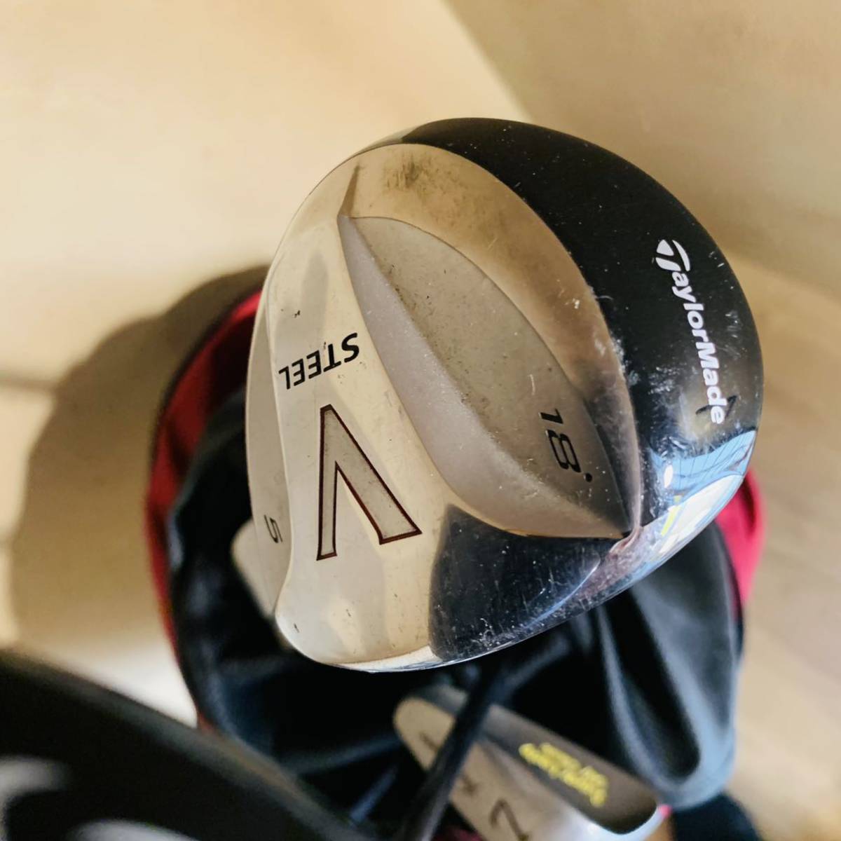 ゴルフセット ゴルフクラブ キャディバッグ Ashworth Taylormade_画像6