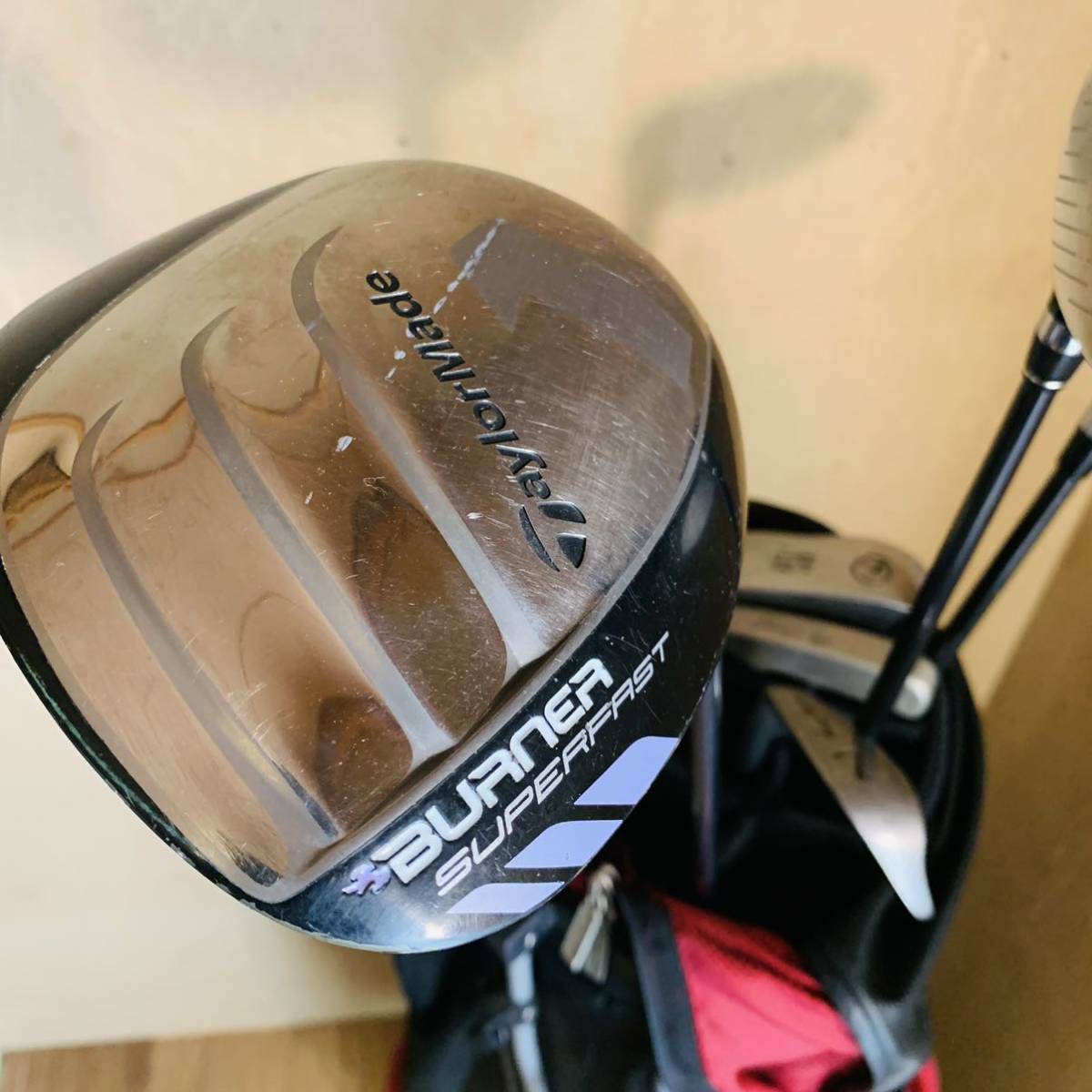 ゴルフセット ゴルフクラブ キャディバッグ Ashworth Taylormade_画像4