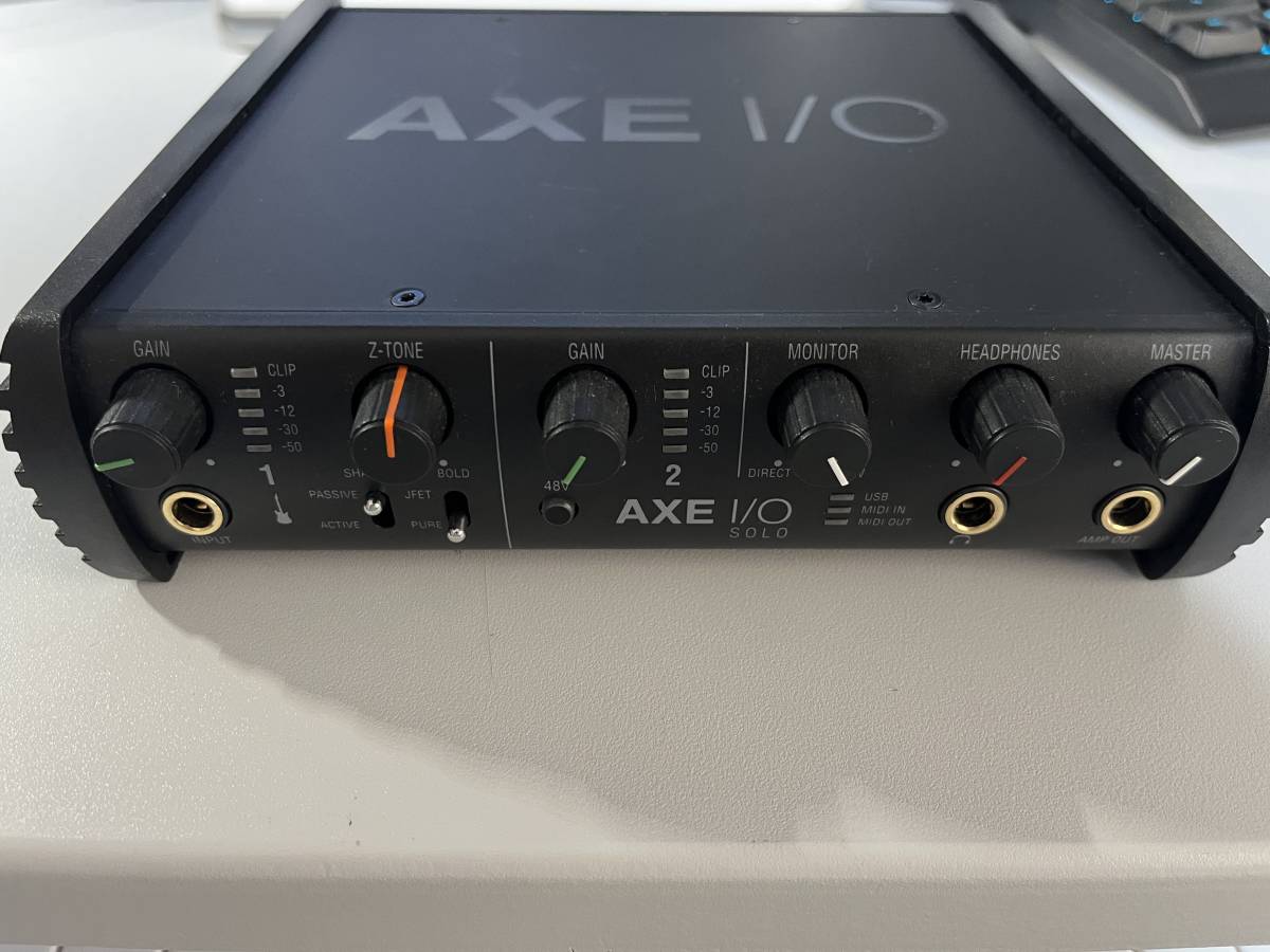美品!】IK MULTIMEDIA AXE I/O Solo オーディオインタフェース DAW