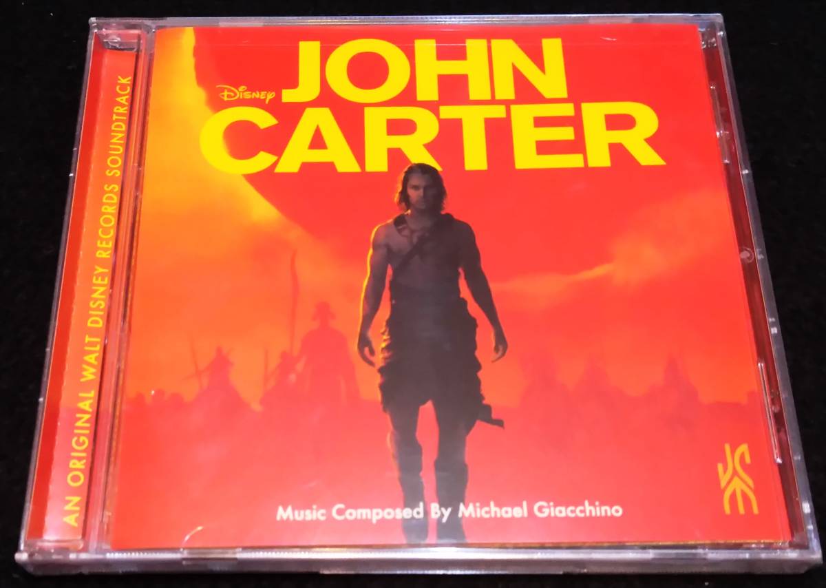 ジョン・カーター　サントラCD★未開封CD　マイケル・ジアッチーノ　Michael Giacchino John Carter Walt Disney ジアッキーノ　廃盤レア_画像1