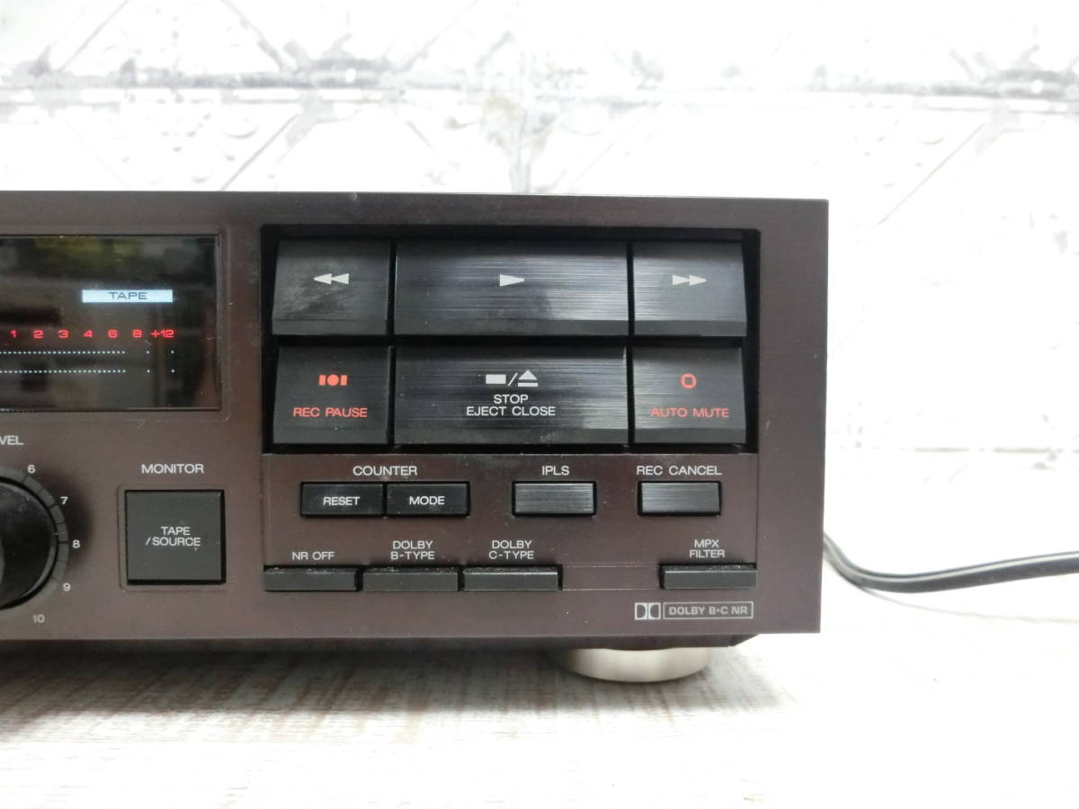 ■c19　AKAI アカイ GX-73 カセットデッキ_画像4