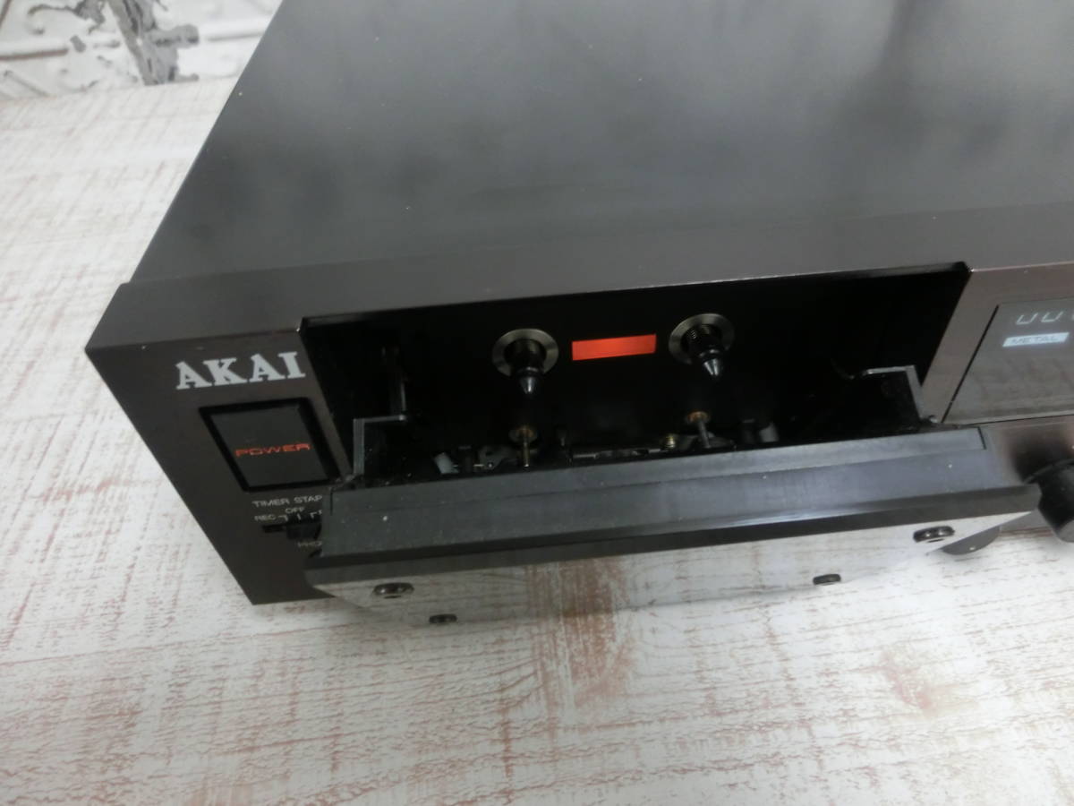 ■c19　AKAI アカイ GX-73 カセットデッキ_画像10