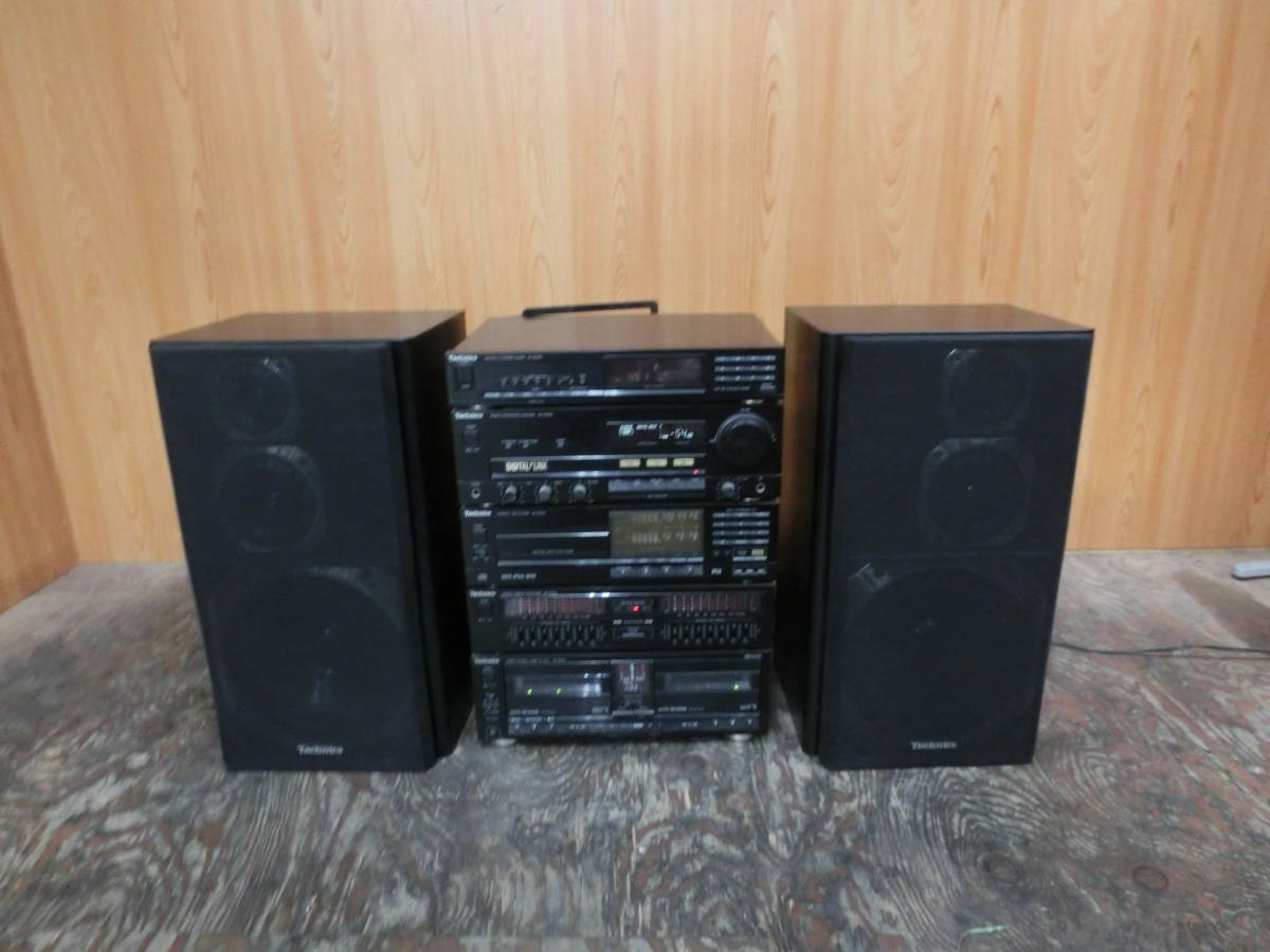 ■c29　Technics テクニクス D5000 ステレオ コンポ　ST-D5000・SU-D5000・SL-D5000・SH-D5000・RS-D5000_画像6