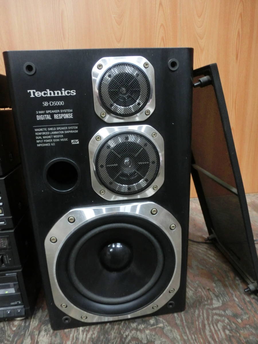 ■c29　Technics テクニクス D5000 ステレオ コンポ　ST-D5000・SU-D5000・SL-D5000・SH-D5000・RS-D5000_画像5