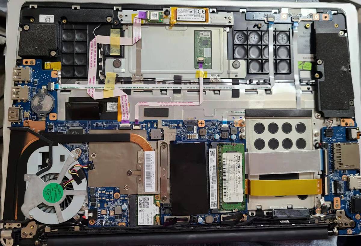 92 ジャンク品 SONY VAIO Z VJZ13AA11N/Core i7 5557U 3.1GH/メモリ4GB/SSD無