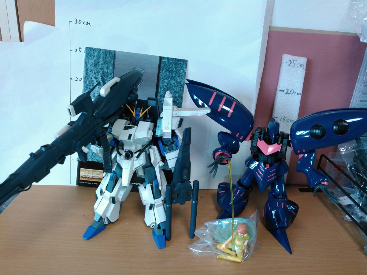 MG 1/100 FAZZ フルアーマーダブルゼータ ガンダム キュベレイ Mk-2