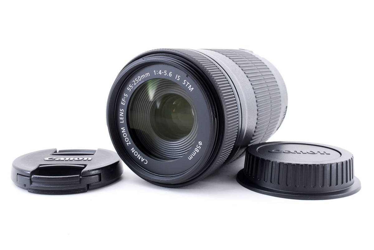 ☆完動品☆手振れ補正つき望遠レンズ☆Canon キヤノン EF-S 55-250mm