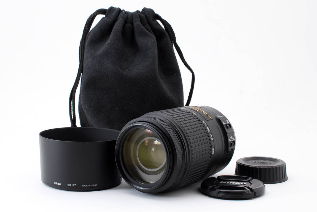 ☆完動品☆手振れ補正つき☆超望遠レンズ☆Nikon ニコンAF-S DX 55