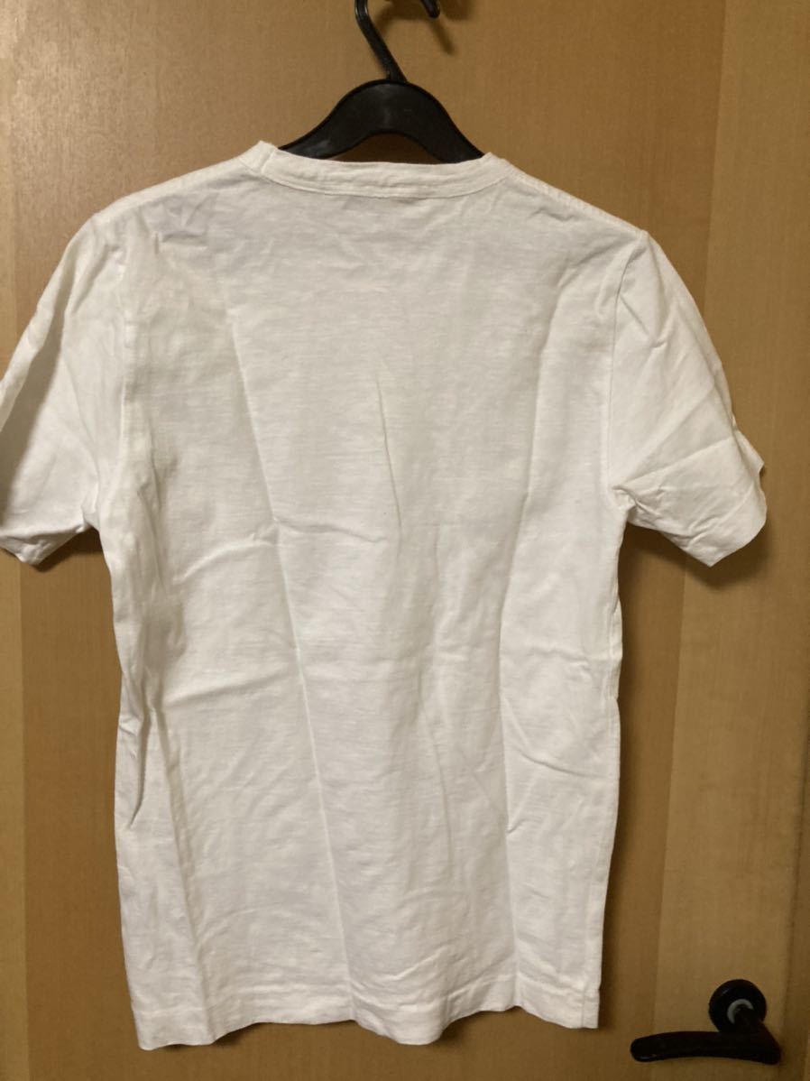 レア☆ 45rpm & 自転車プリント 半袖 Tシャツ サイズ２ ホワイト 45R