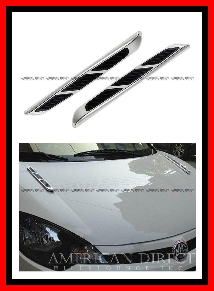 クローム】汎用 フェンダー ダクト ロングタイプ アメ車 サイド クローム】汎用 フェンダー ダクト ロングタイプ アメ車 サイド