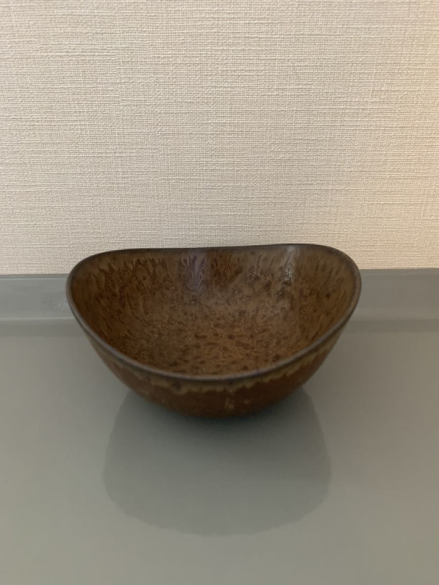 Gunnar Nylund グンナーニールンド 茶 北欧 スウェーデン 器 鉢