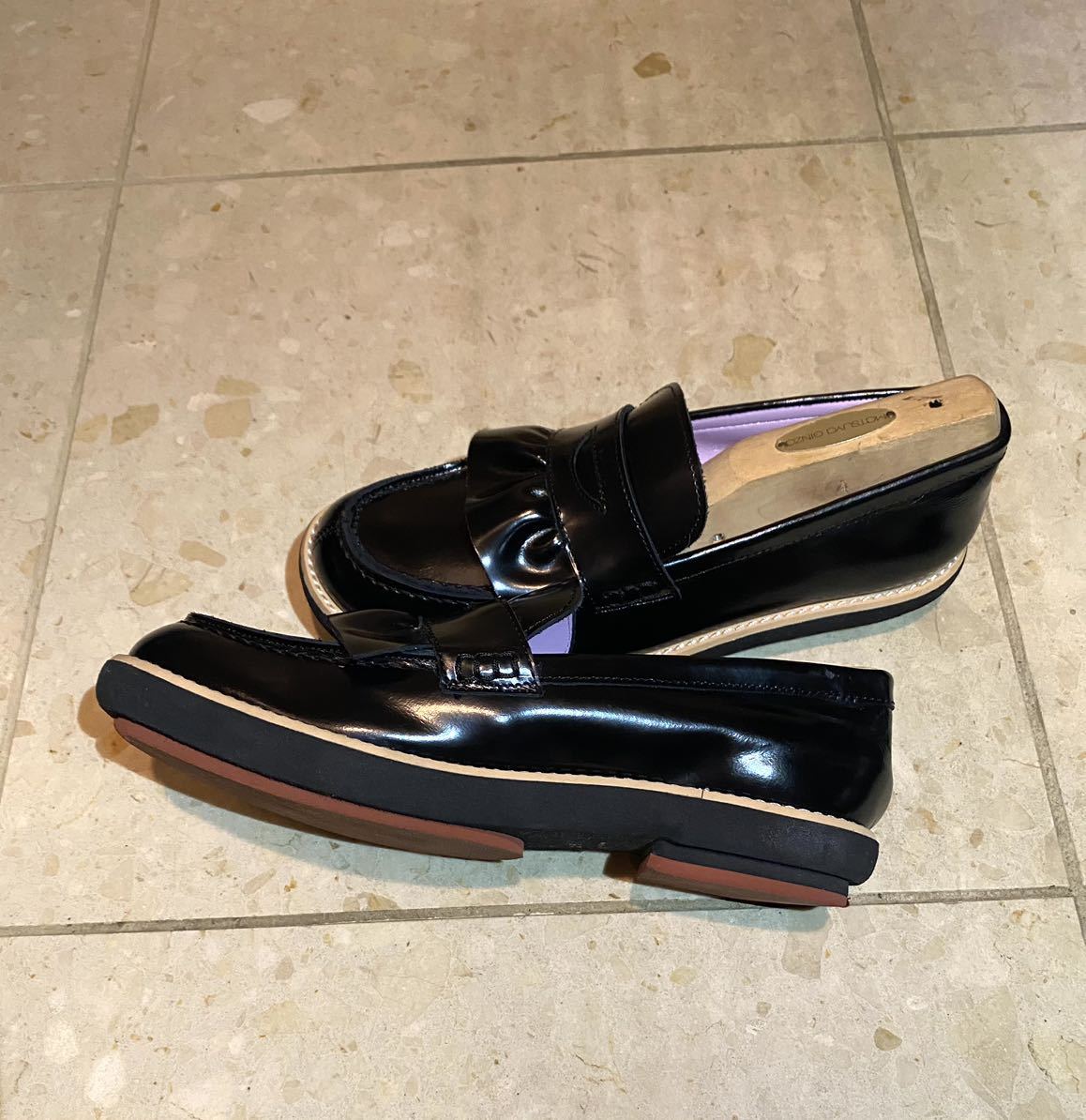 COMME des GARCONS ドレスシューズ ローファー 22.5cm - 通販